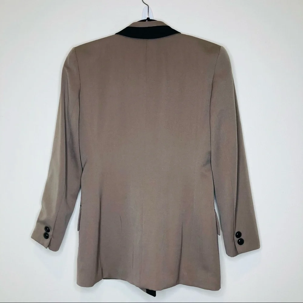 Vintage Christian Dior Oversized Notch Blazer 4